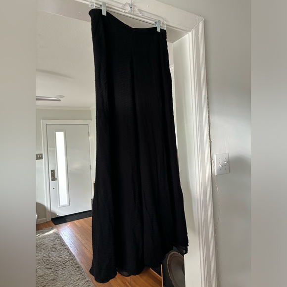 Anthropologie Elevensies Textured Wide Leg Pants - Picture 1 of 9